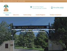 Tablet Screenshot of myronstratton.org